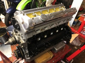 E Type engine side